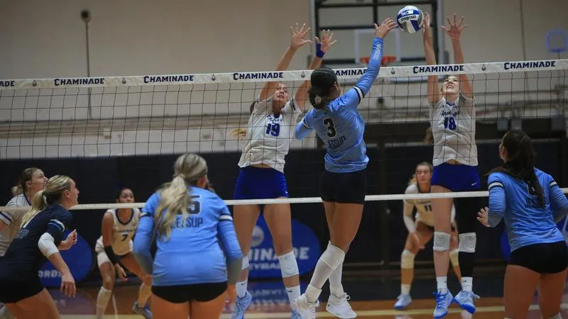 Volleyball Beats Jessup in Return Home