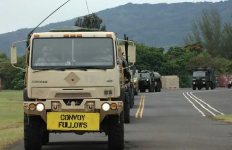 Public notified about upcoming military vehicle convoys in West Hawaii