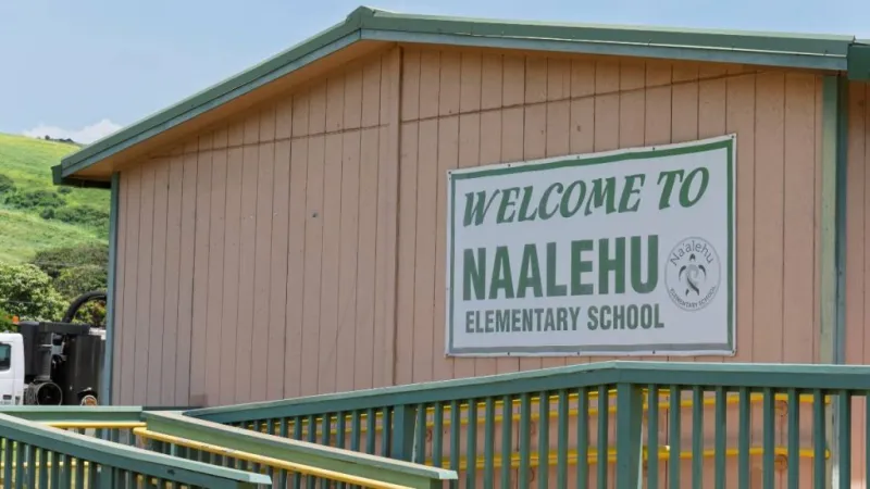 Back to school: Nlehu Elementary campus to reopen next week