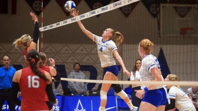 Volleyball's Rally Falls Short in 5 to Biola