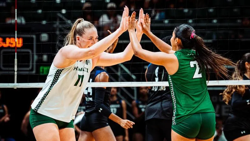 Women's Volleyball Rolls Past San Jose State in Fifth Straight Sweep