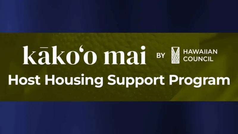 New Hawaiian Council program provides support for households hosting families displaced by recent storms