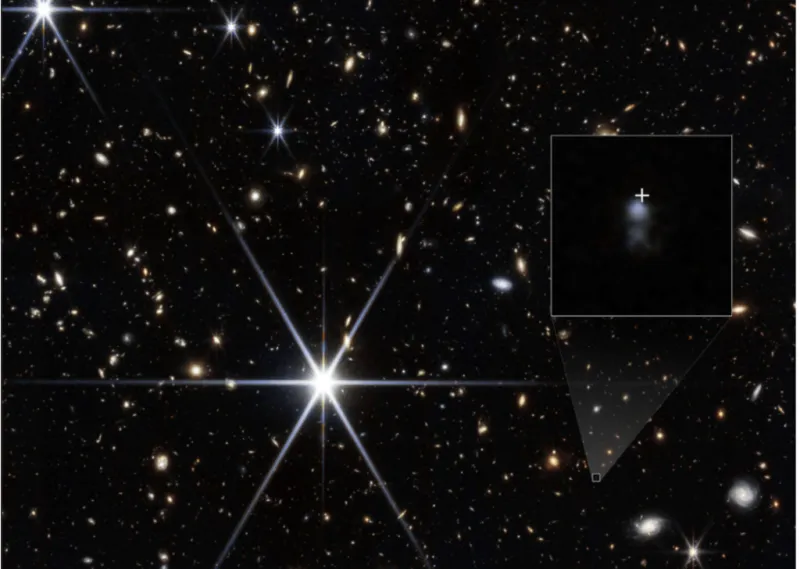Powerful observations from the ground and space reveal the faint galaxy behind an ancient cosmic signal