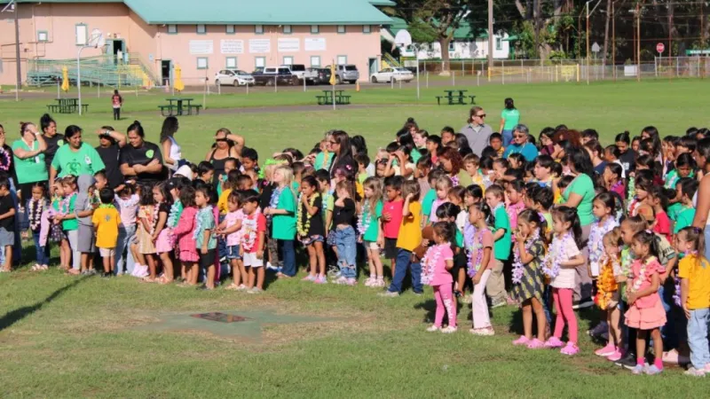 Nlehu Elementary students return to campus Monday after repairs from Hurricane Lala