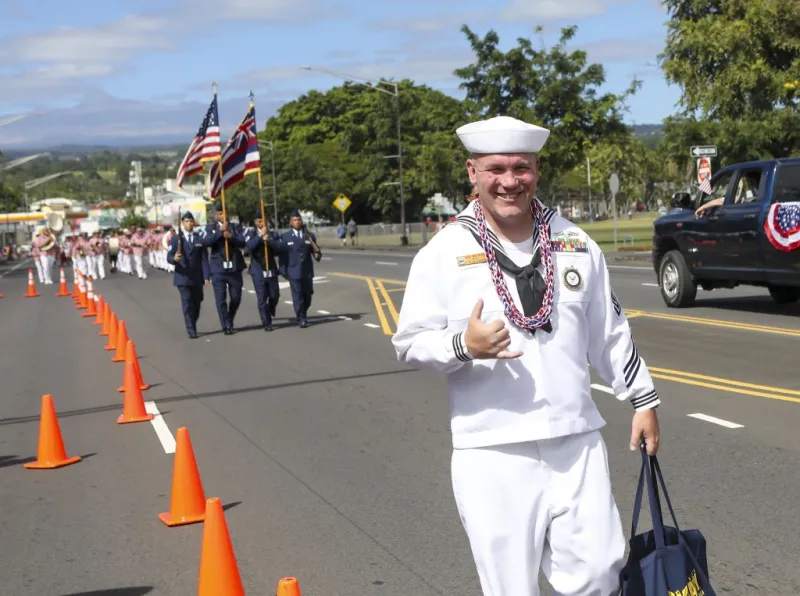 'Celebrate Service': Aloha, music, community spirit to once again take center stage at annual Hawaii Island Veterans Day Parade
