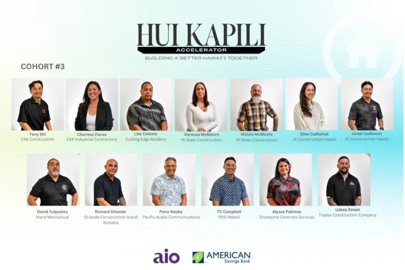 Hui Kapili Accelerator Welcomes 11 Local Businesses to Third Cohort