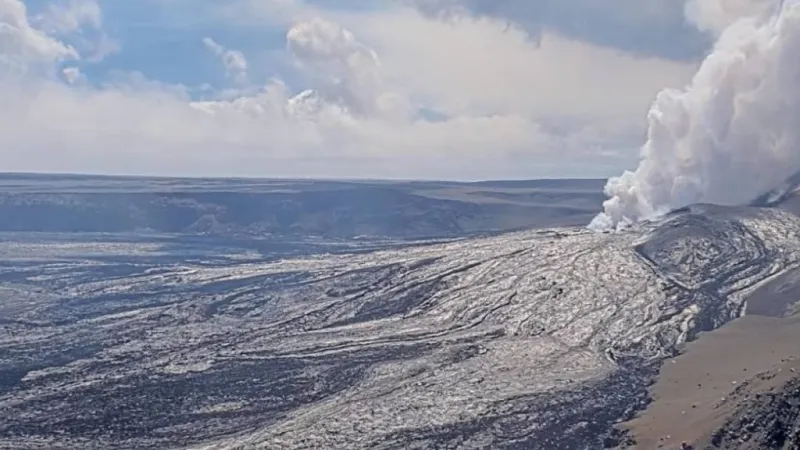 Episode 55 of ongoing Klauea eruption lasted less than 6 hours on Saturday morning