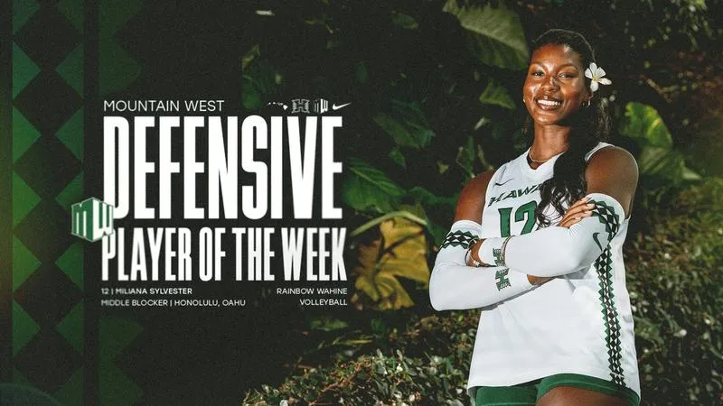 Sylvester Named Mountain West Defensive Player of the Week