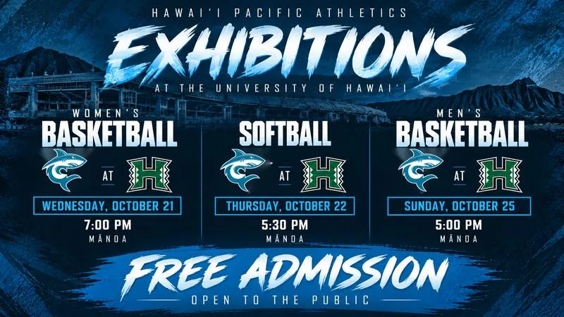 HPU Basketball and Softball Set for Exhibition Matchups Against Hawaii This Week