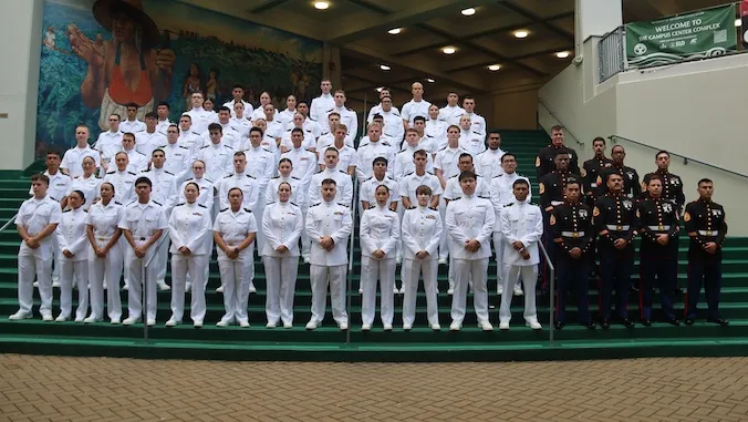 NROTC celebrates Navy's 251st birthday with inaugural ball