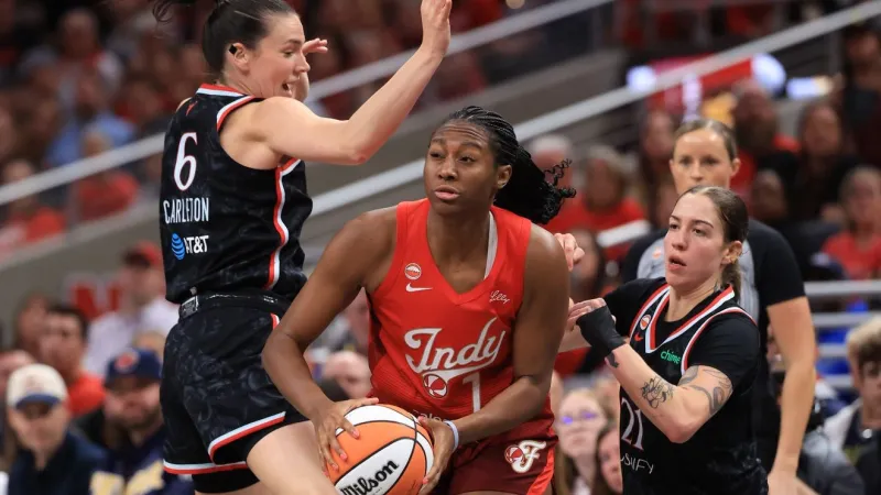 Aliyah Boston scores 24 as Fever beat Fire 90-73 without Caitlin Clark