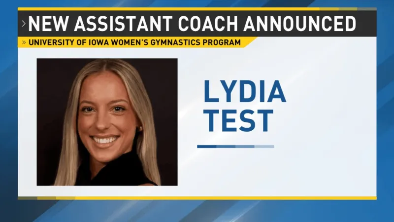University of Iowa hires Lydia Test as assistant coach for Hawkeyes women's gymnastics