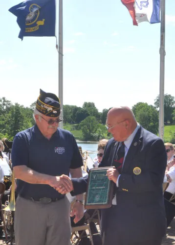 Peterson named Veteran of the Year