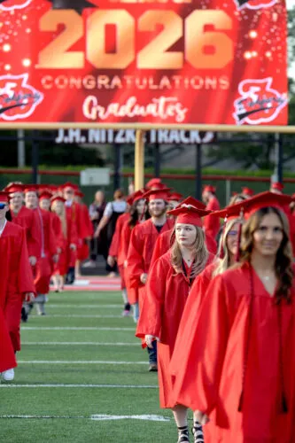 Sun sets on school days for Class of 2026