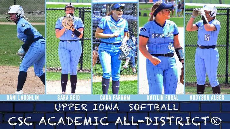 Five softball standouts named CSC Academic All-District