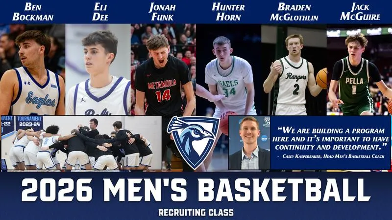 Peacock men's basketball inks six-member signing class
