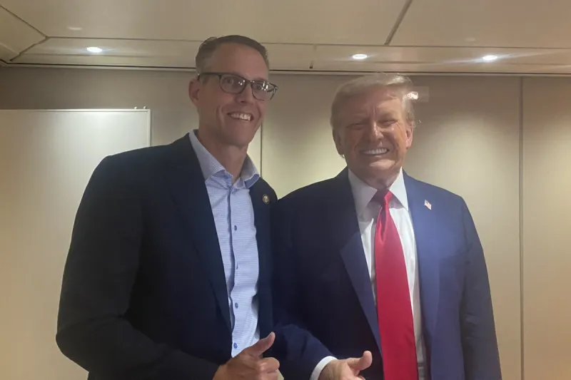 Trump endorses Randy Feenstra for governor; Feenstra attacks Zach Lahn for investing in penis ring technology