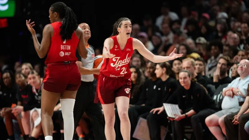 Caitlin Clark and Stephanie White say all is good while downplaying sideline spat video