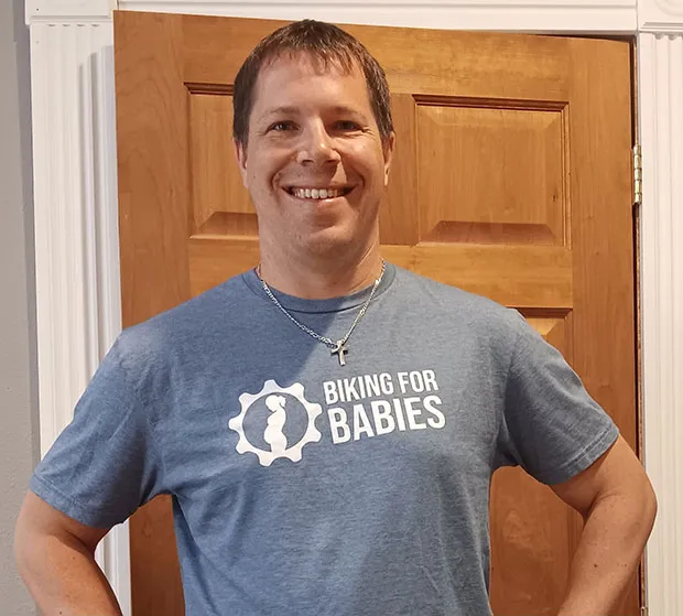 Burlington teacher to serve as Biking for Babies missionary