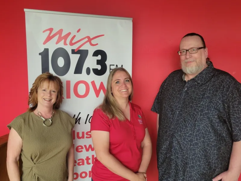 Hancock County Economic Development Director Jill Kramer w/ Iowa State University & Outreach Hancock County Director Victoria Schmidt/Friday June 5th