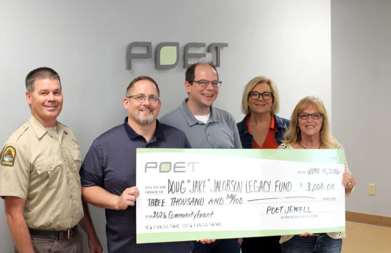 POET Biorefining donates $3,000 toward handicapped-accessible hunting blind