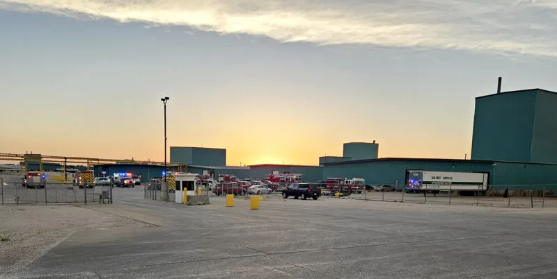 Fire at Van Diest Supply Co. quickly extinguished