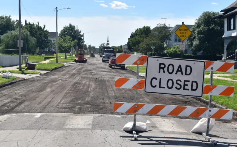 HMA milling and overlay project underway in Marshalltown