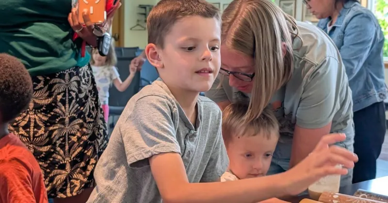 'They all calmed down': Mason City children experience mindfulness and play at sound program