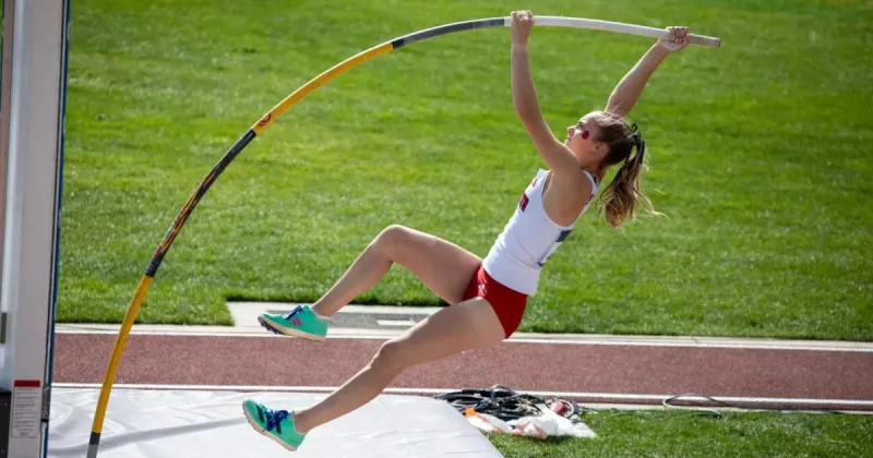 USD pole vault standout Anna Willis finishes third at NCAA championship