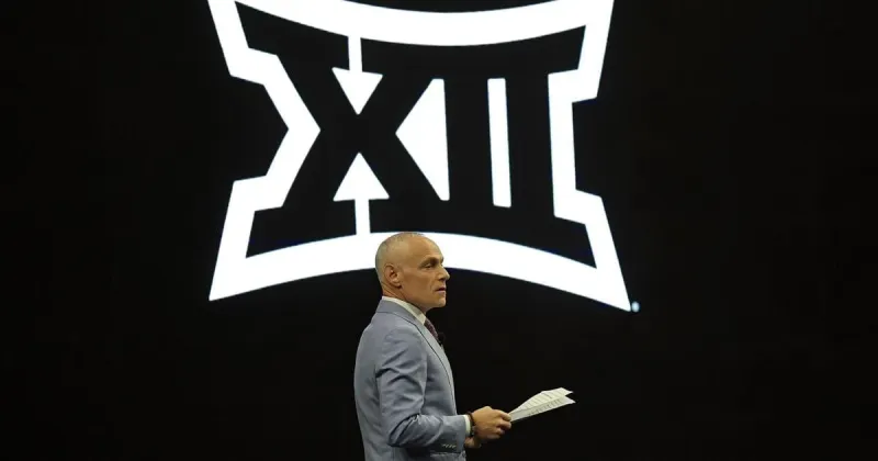Mike Bianchi: After standing up to Texas Tech, Commissioner Brett Yormark and the Big 12 are the new heroes of college athletics