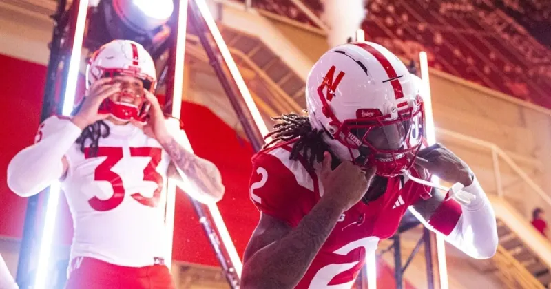Nebraska's new Adidas football uniform includes redesigned numbers, pants