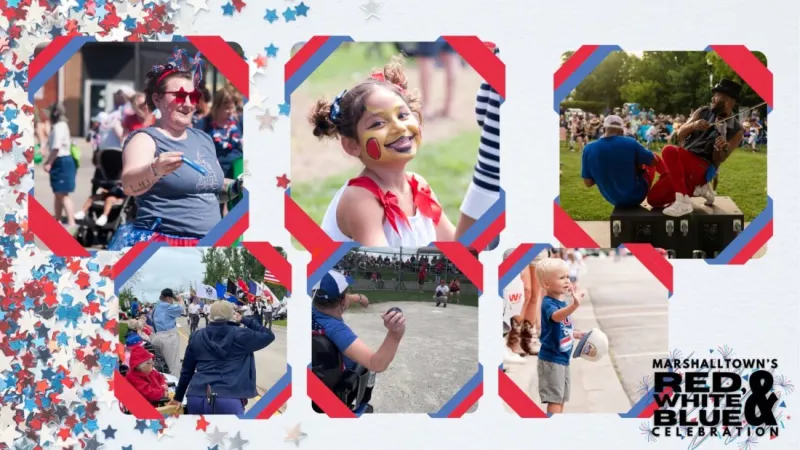 Puzzle pieces assembled for Marshalltown's Red, White & Blue Celebration