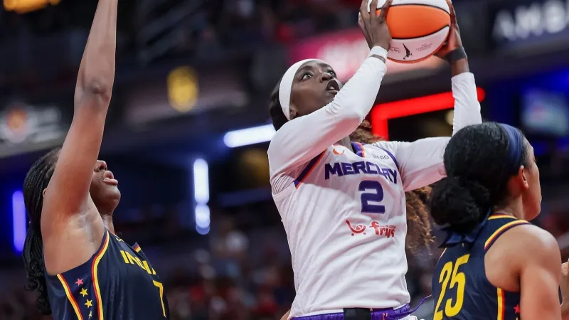 Indiana hosts Phoenix after Copper's 20-point game