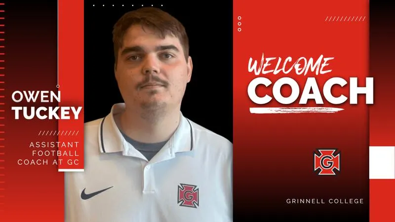 Owen Tuckey joins Grinnell College football coaching staff