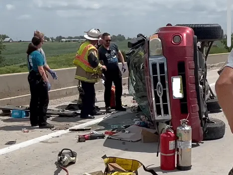 1 injured in a Union County crash late Wed. morning