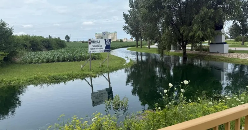 Parts of Black Hawk County received 6 inches of rain Thursday, Friday