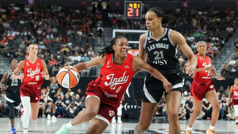 Fever, without Caitlin Clark, beat A'ja Wilson-less Aces 84-68