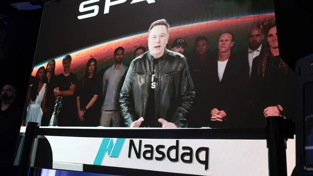 SpaceX joins the Nasdaq 100, clearing way for potential investment influx. Here's what to know