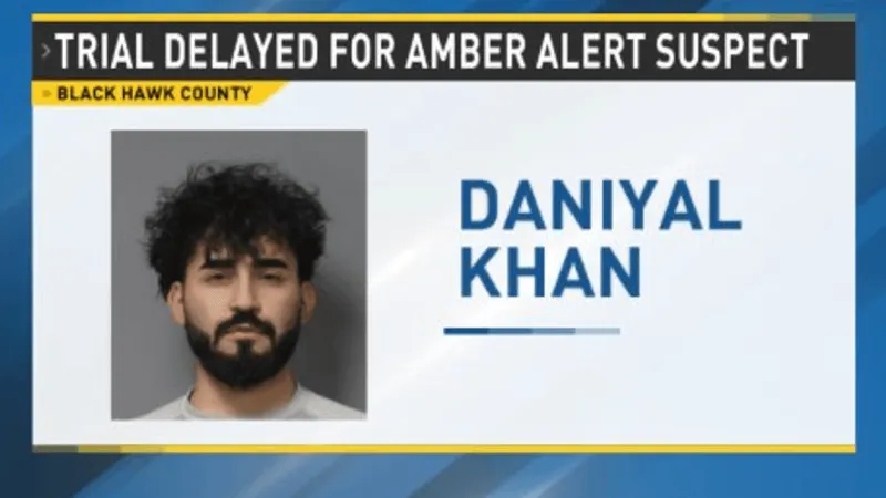 Suspect in Waterloo AMBER Alert case gets trial delayed to later this year