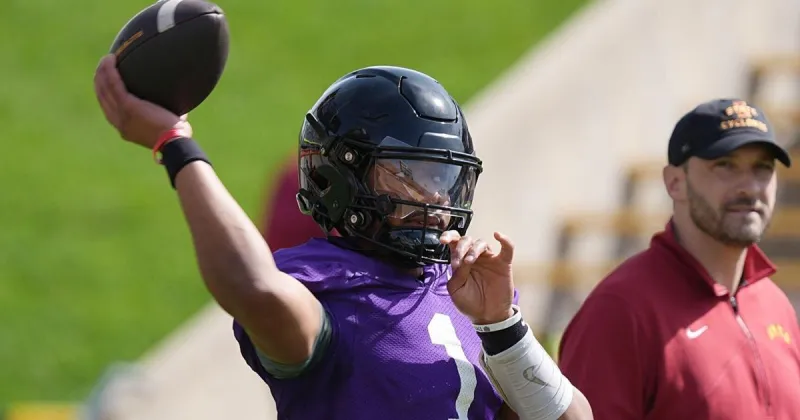 QB Jaylen Raynor can play a fifth year at Iowa State. We asked about it