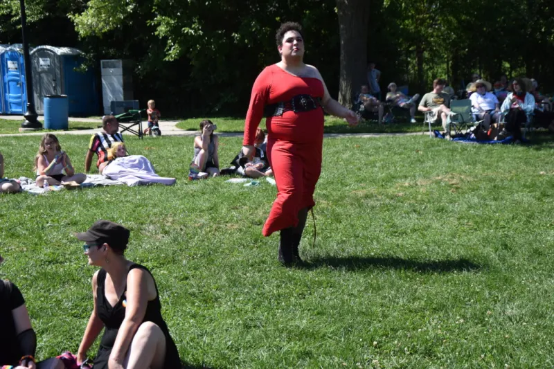 Hundreds attend Pride in the Park, including leaders of new DSA chapter