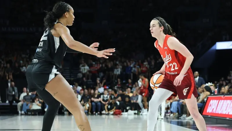 Kelsey Mitchell, Caitlin Clark lead Fever to 109-75 win over A'ja Wilson and the Aces