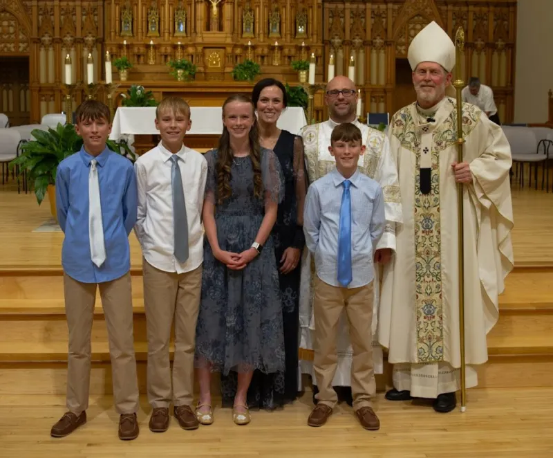 Marshall County Supervisor Jarret Heil becomes ordained Catholic deacon