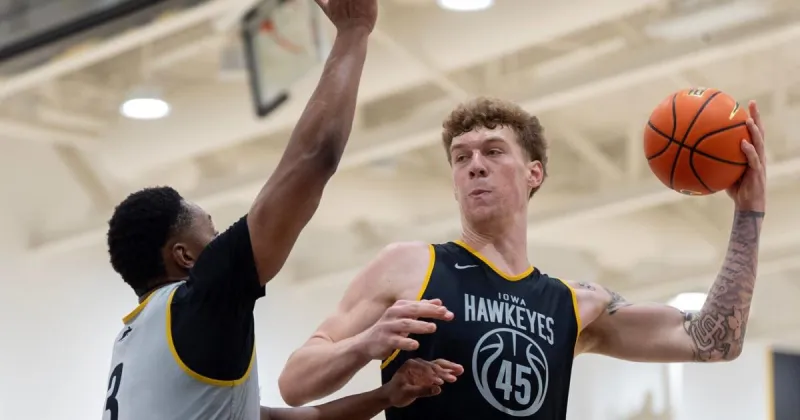 Saint Mary's transfer Andrew McKeever hopes to have another "growth spurt" with Iowa