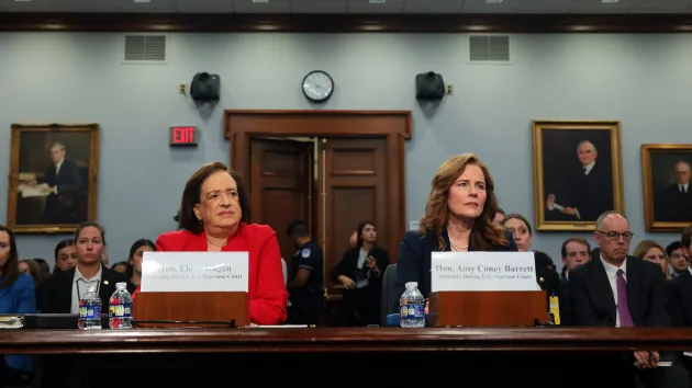 Justices pitch lawmakers on enhanced security in rare Hill appearance