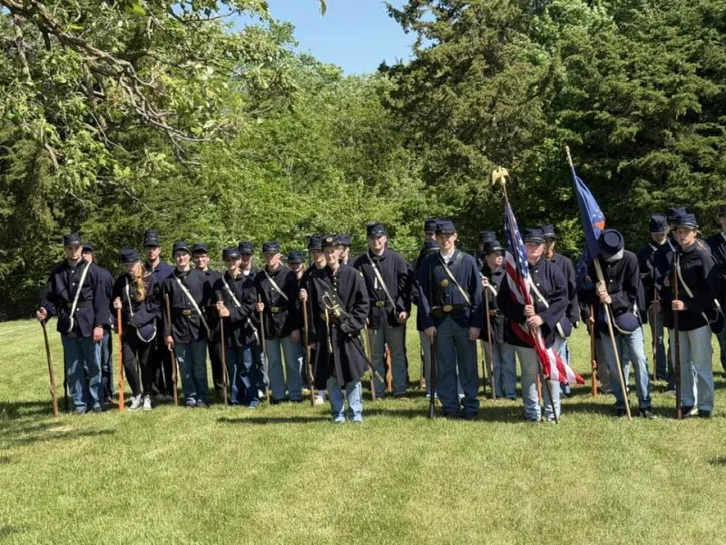 Lincoln's Civil War journey and the Schoolboy Soldiers of Rippey