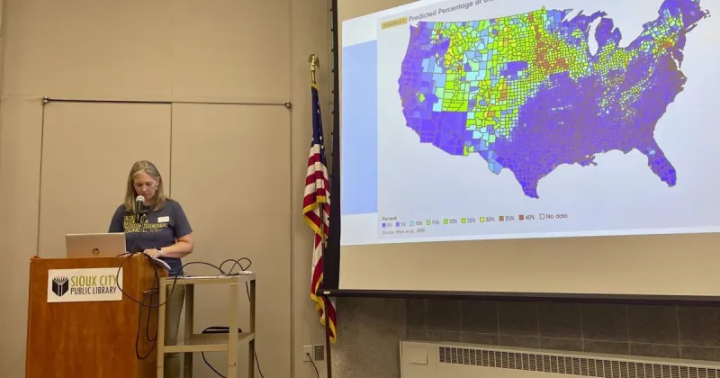 Iowa Environmental Council talks cancer, environmental risk factors during Sioux City stop