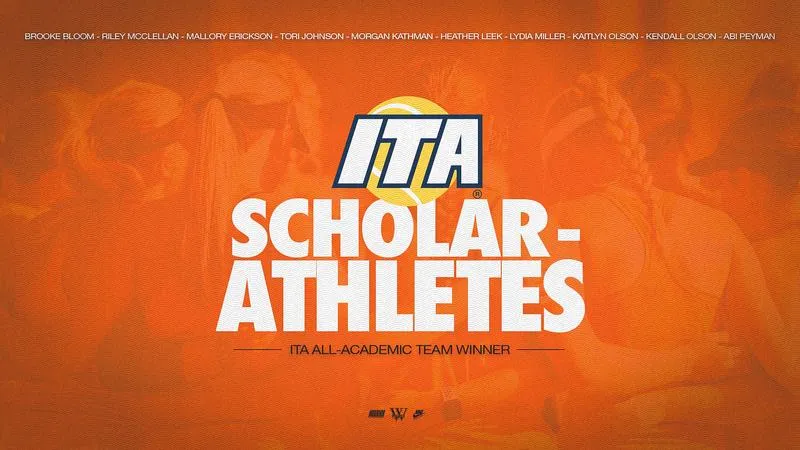 Women's Tennis Sets Program Record with 10 ITA Scholar-Athletes
