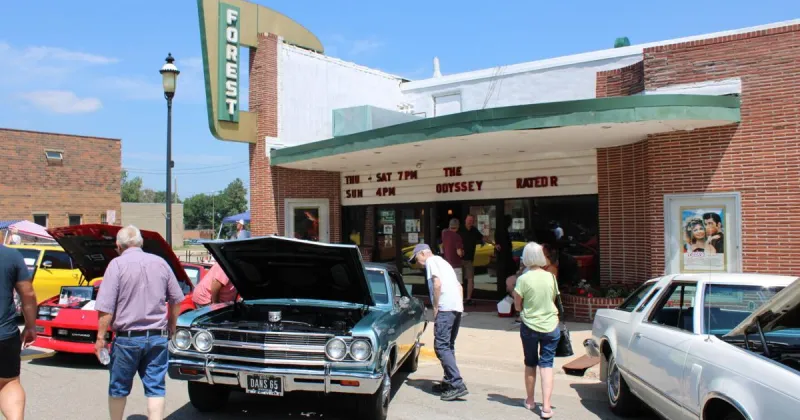 Classic cars shine at Puckerbrush Days in Forest City