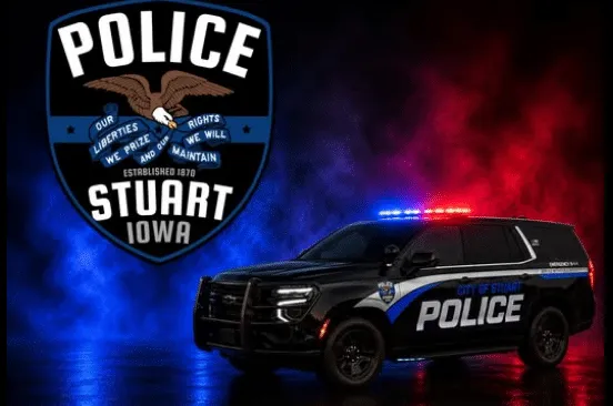 STOLEN VEHICLE FROM STUART RECOVERED IN DES MOINES; SUSPECT ARRESTED